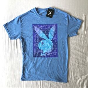 SOLD 🔥 Sky Blue Playboy Shirt 🔥